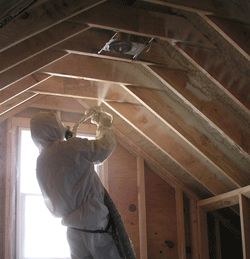 Rancho Cucamonga CA attic spray foam insulation